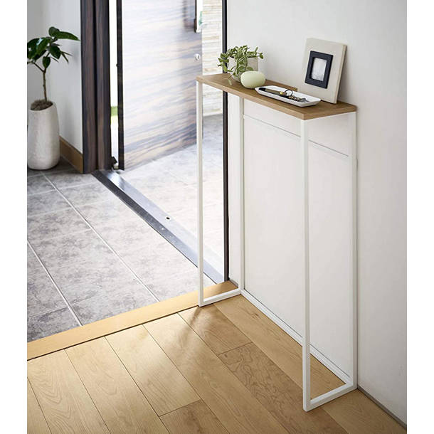 Yamazaki USA Yamazaki Home Small Metal And Wood Bedside Compact Side